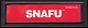 Snafu Label (Mattel Electronics)